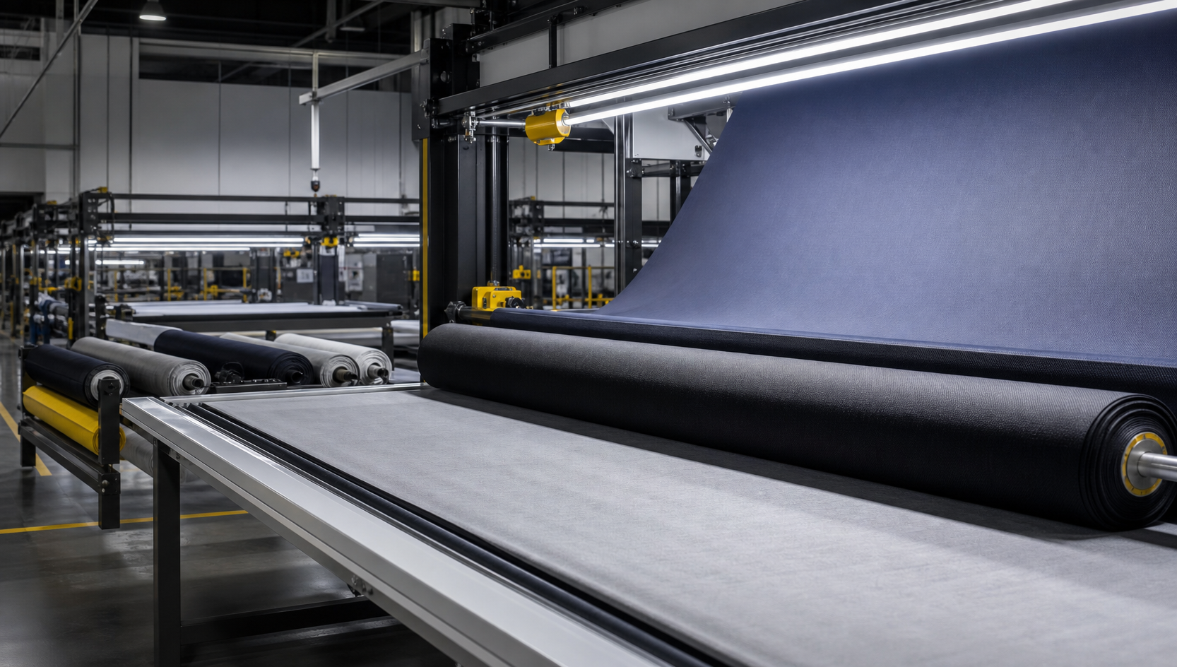 Textile production and inspection preview