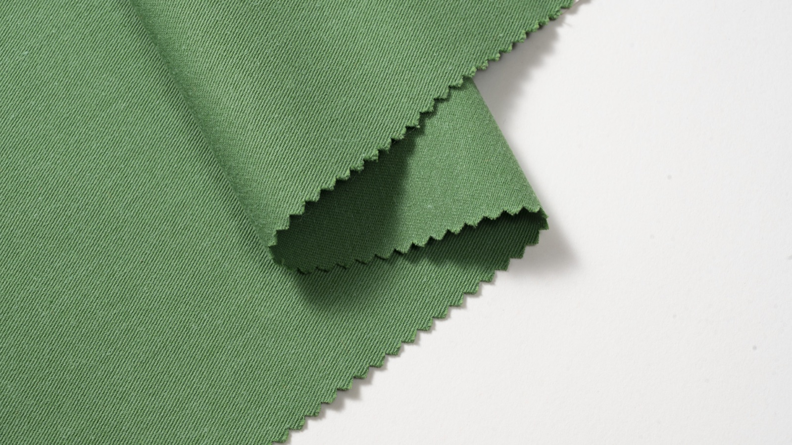 HM0144-1 green fabric sample detail view two